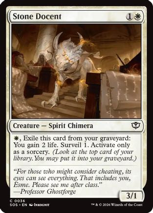 Stone Docent (SOS-036) - common