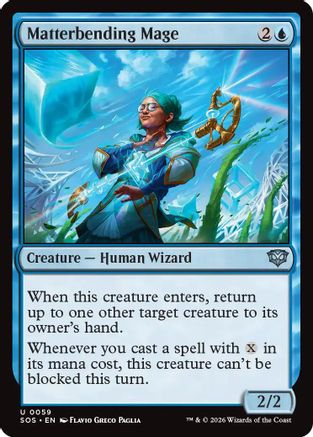 Matterbending Mage (SOS-059) - uncommon