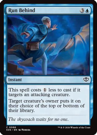 Run Behind (SOS-066) - common