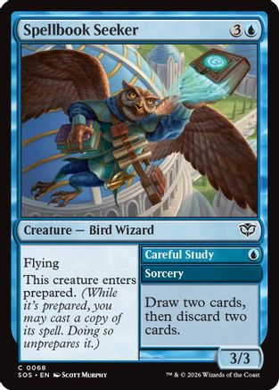 Spellbook Seeker (SOS-068) - common