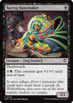 Burrog Banemaker (SOS-075) - common - Foil
