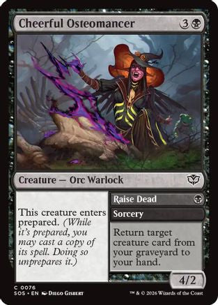 Cheerful Osteomancer (SOS-076) - common