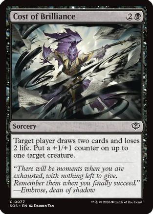 Cost of Brilliance (SOS-077) - common