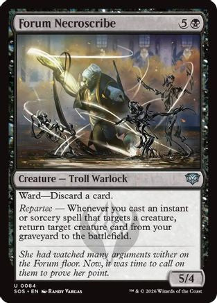Forum Necroscribe (SOS-084) - uncommon - Foil
