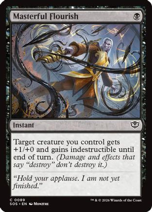 Masterful Flourish (SOS-089) - common