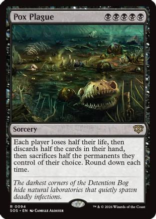 Pox Plague (SOS-094) - rare - Foil