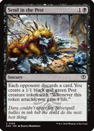 Send in the Pest (SOS-100) - common - Foil