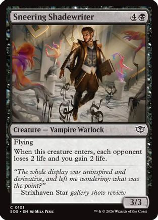 Sneering Shadewriter (SOS-101) - common