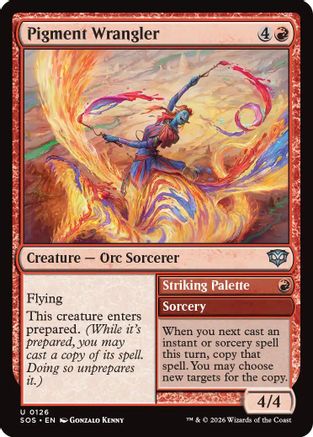 Pigment Wrangler (SOS-126) - uncommon