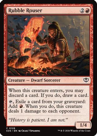 Rubble Rouser (SOS-128) - common - Foil
