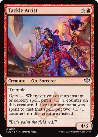Tackle Artist (SOS-133) - common - Foil