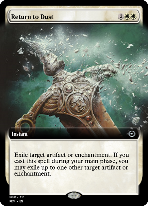 Return to Dust (PRM-86104) - uncommon - Foil