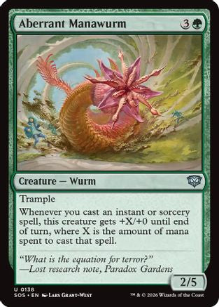 Aberrant Manawurm (SOS-138) - uncommon