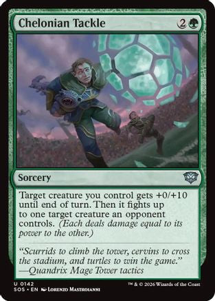 Chelonian Tackle (SOS-142) - uncommon