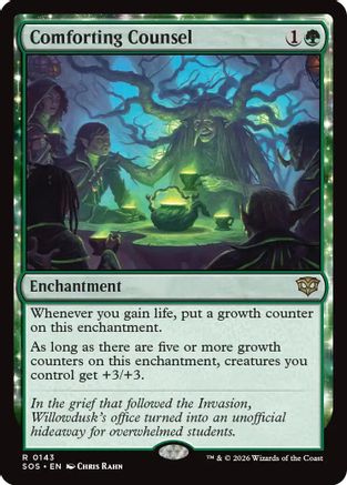 Comforting Counsel (SOS-143) - rare - Foil