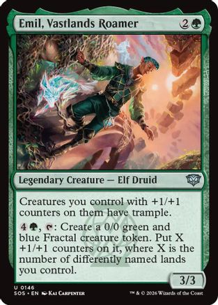 Emil, Vastlands Roamer (SOS-146) - uncommon - Foil