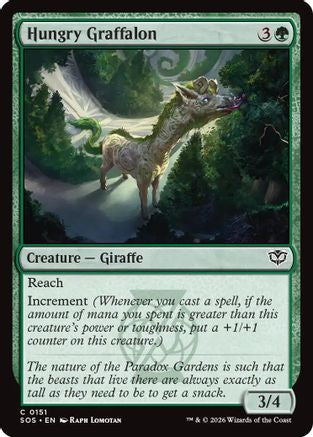 Hungry Graffalon (SOS-151) - common - Foil