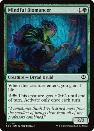 Mindful Biomancer (SOS-154) - common - Foil