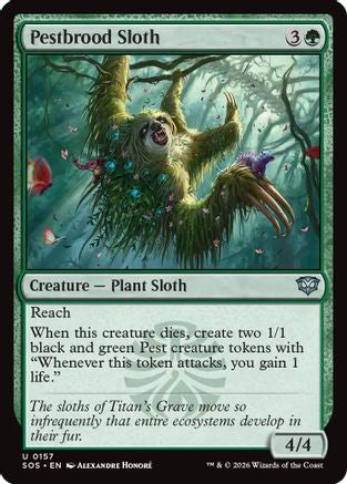 Pestbrood Sloth (SOS-157) - uncommon - Foil