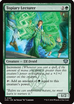 Topiary Lecturer (SOS-165) - uncommon