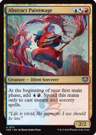 Abstract Paintmage (SOS-171) - uncommon