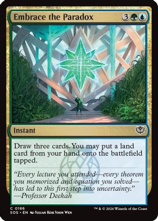 Embrace the Paradox (SOS-186) - common - Foil