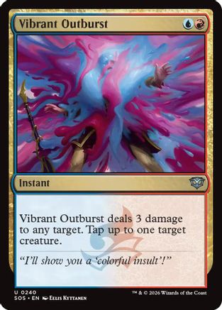 Vibrant Outburst (SOS-240) - uncommon