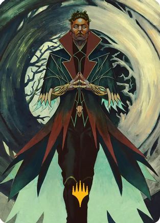Professor Dellian Fel Art Card (Gold-Stamped Planeswalker Symbol) (ASSOS-028) - special