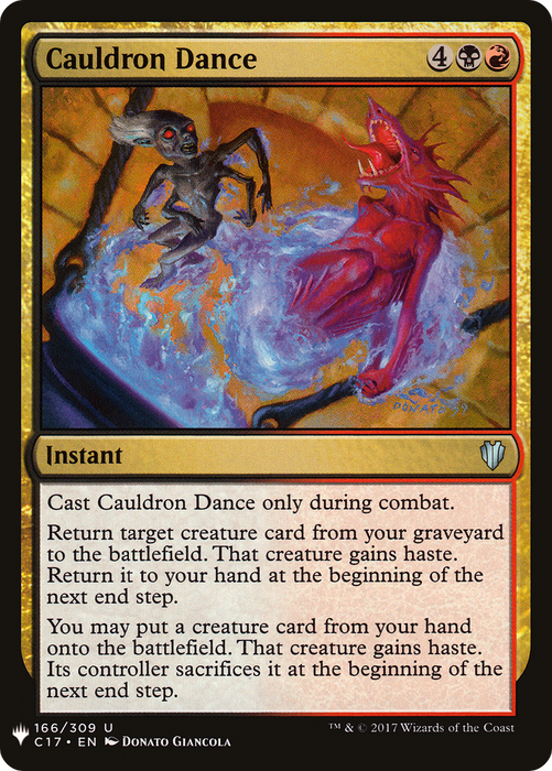 Cauldron Dance (LIST-C17-166) - uncommon