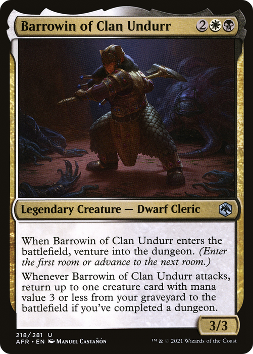 Barrowin of Clan Undurr (AFR-218) - uncommon - Foil