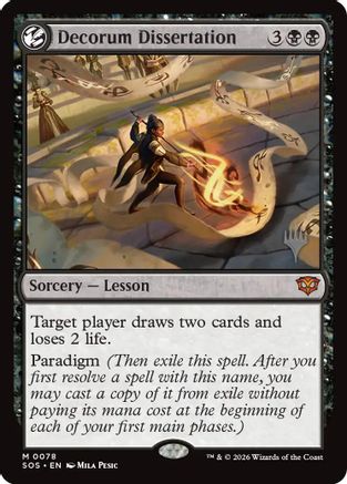 Decorum Dissertation (PPSOS-078) - mythic