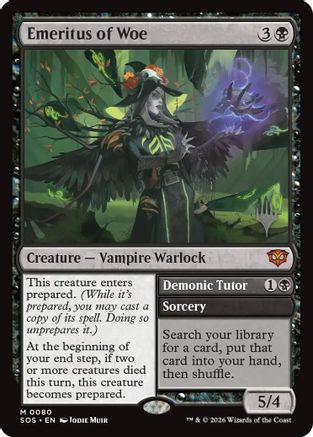 Emeritus of Woe (PPSOS-080) - mythic - Foil