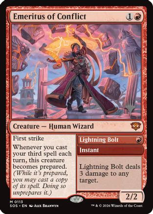 Emeritus of Conflict (PPSOS-113) - mythic - Foil
