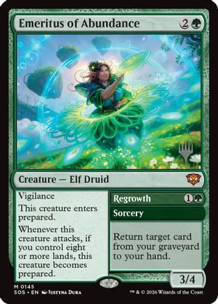 Emeritus of Abundance (PPSOS-145) - mythic - Foil