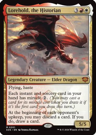 Lorehold, the Historian (PPSOS-201) - mythic - Foil