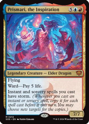 Prismari, the Inspiration (PPSOS-212) - mythic - Foil