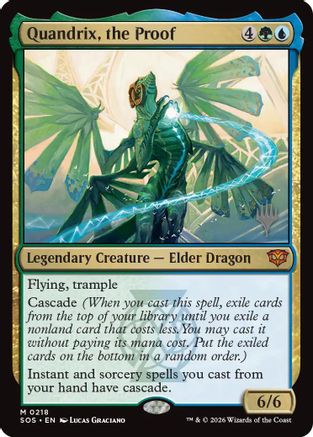 Quandrix, the Proof (PPSOS-218) - mythic - Foil