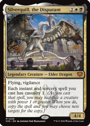 Silverquill, the Disputant (PPSOS-226) - mythic - Foil