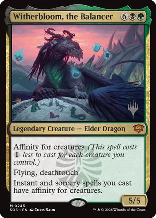 Witherbloom, the Balancer (PPSOS-245) - mythic - Foil
