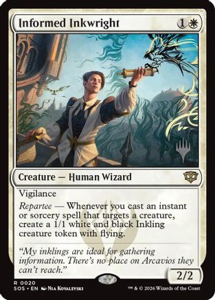 Informed Inkwright (PPSOS-020) - rare - Foil