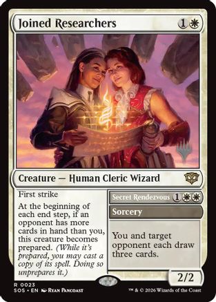 Joined Researchers (PPSOS-023) - rare