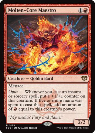 Molten-Core Maestro (PPSOS-125) - rare - Foil