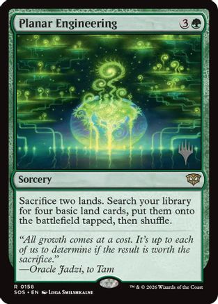 Planar Engineering (PPSOS-158) - rare - Foil