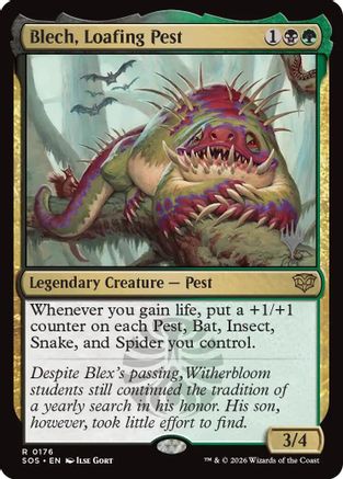 Blech, Loafing Pest (PPSOS-176) - rare - Foil