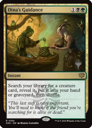 Dina's Guidance (PPSOS-184) - rare - Foil