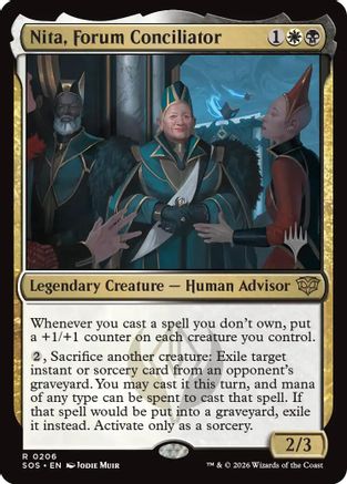 Nita, Forum Conciliator (PPSOS-206) - rare - Foil