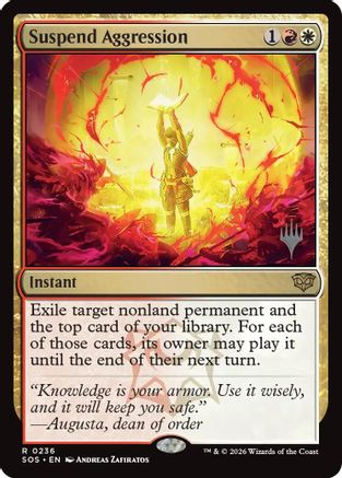 Suspend Aggression (PPSOS-236) - rare - Foil