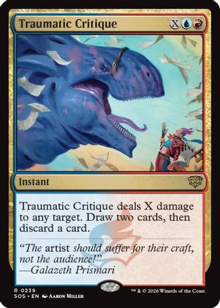Traumatic Critique (PPSOS-239) - rare - Foil