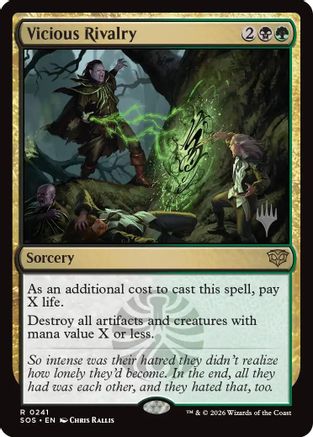 Vicious Rivalry (PPSOS-241) - rare - Foil