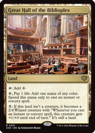 Great Hall of the Biblioplex (PPSOS-257) - rare